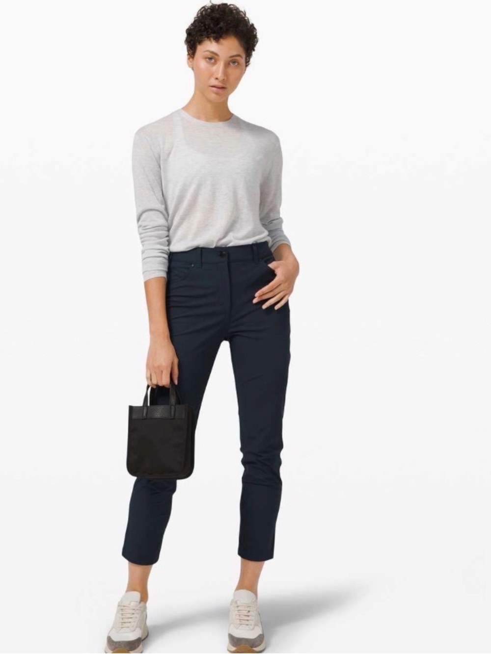 Lululemon City Sleek Five Pocket 7/8 Pant True Navy Size 6 NWOT